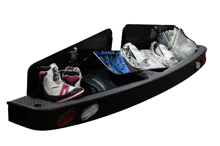  SPACIOUS STORAGE COMPARTMENTS